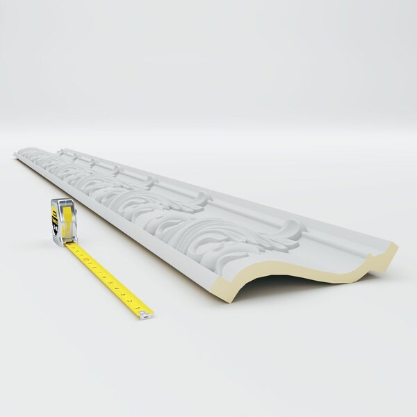 Ekena Millwork 8 3/4"H x 7"P x 11 1/4"F x 94 1/2"L Alexandria Crown Moulding - MLD09X07X11AL
