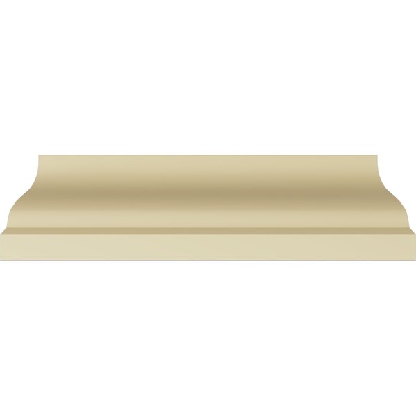 Ekena Millwork 8 3/4"H x 7"P x 11 1/4"F x 94 1/2"L Alexandria Crown Moulding - MLD09X07X11AL