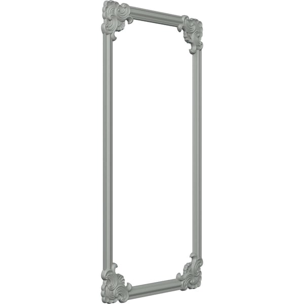 Ekena Millwork 31-in. W x 62-in. H Pompeii Panel Moulding Kit Single Panel - PMLKPO31X62A