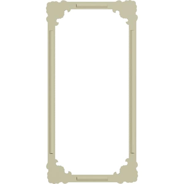 Ekena Millwork 31-in. W x 62-in. H Pompeii Panel Moulding Kit Single Panel - PMLKPO31X62A