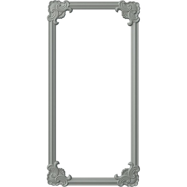 Ekena Millwork 31-in. W x 62-in. H Pompeii Panel Moulding Kit Single Panel - PMLKPO31X62A