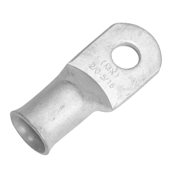 Pacer Tinned Lug 2/0 AWG - Tamaño del perno de 5/16 pulgadas - Paquete de 10 - TAE2/0-56R-10