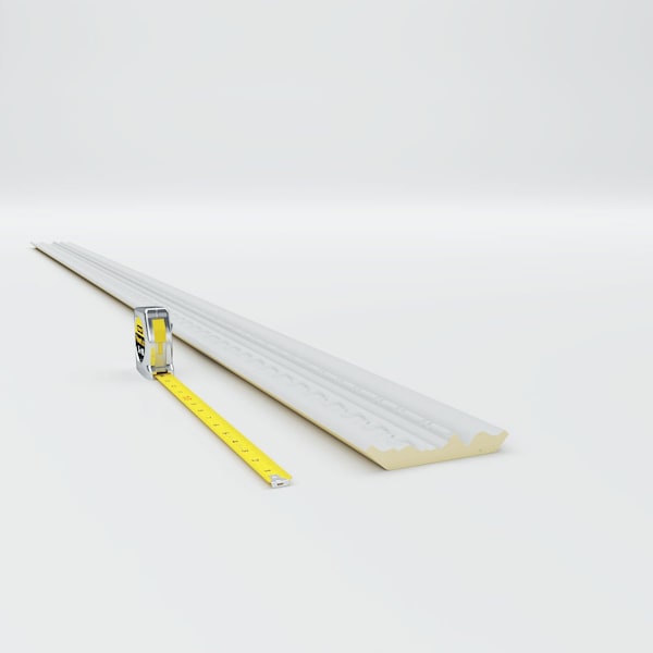 Ekena Millwork 3 5/8"H x 3 3/8"P x 5"F x 94 1/2"L Stockport Traditional Crown Moulding - MLD03X03X05ST