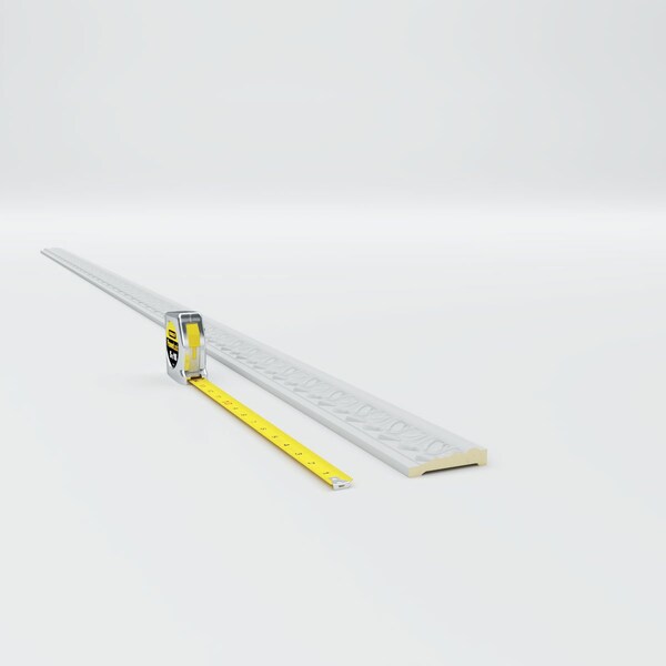Ekena Millwork Panel Moulding, Urethane, 94-1/2 in L, 2-3/4 in H, Factory Primed - MLD02X00TI