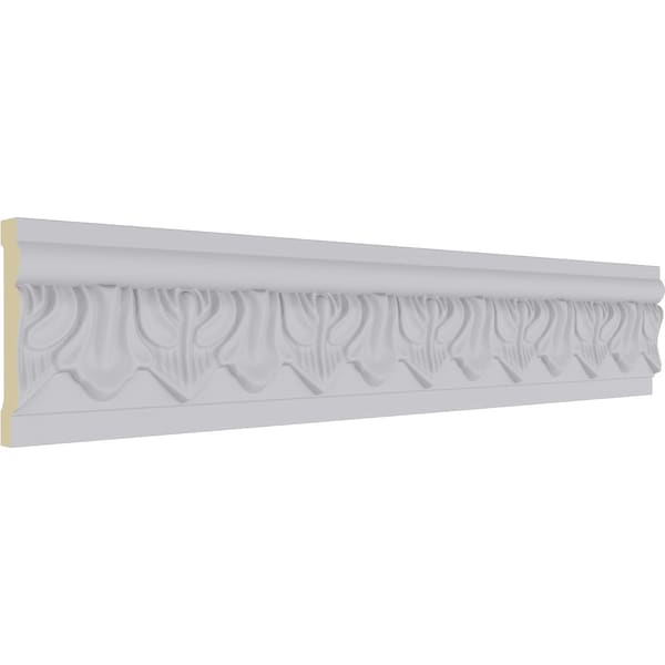 Ekena Millwork Panel Moulding, Urethane, 94-1/2 in L, 2-3/4 in H, Factory Primed - MLD02X00TI