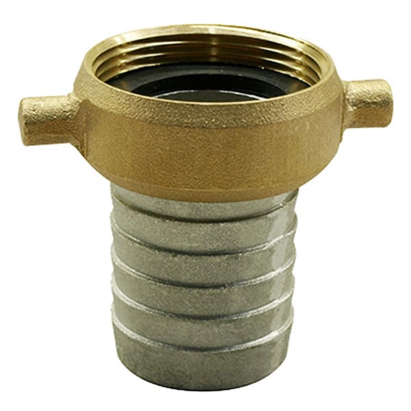 Acoplamiento de pasador hembra de mango corto de 1.5 pulgadas de aluminio - 193834