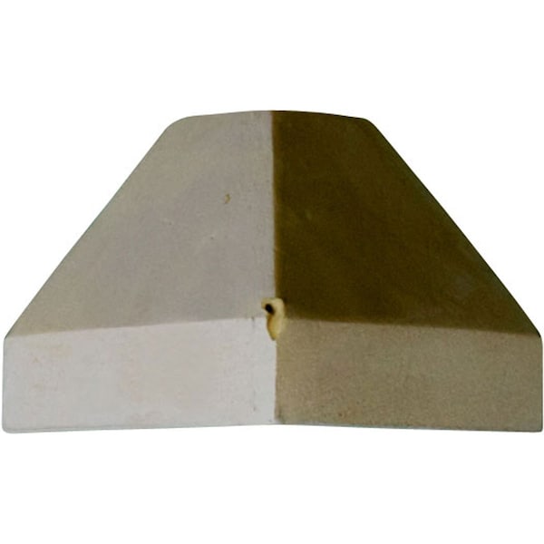 Ekena Millwork 3"P x 3"H Inside Corner Moulding (matches moulding MLD02X02X04CR) - MIC02X02CR