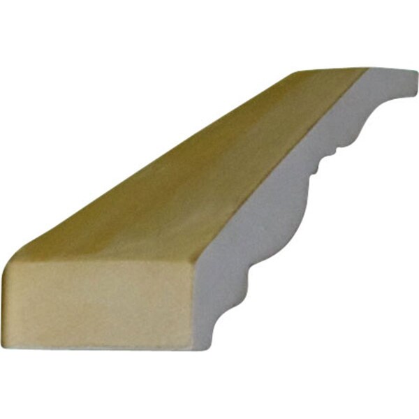 Ekena Millwork 3"P x 3"H Inside Corner Moulding (matches moulding MLD02X02X04CR) - MIC02X02CR