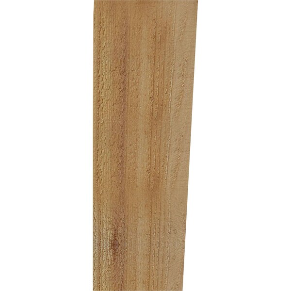 Ekena Millwork 4"W x 8"D x 12"H Traditional Rough Sawn Knee Brace, Western Red Cedar - BRC04X08X12TRA00RWR