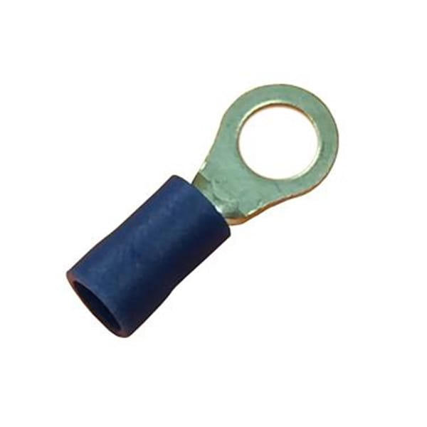 Terminal de cable de anillo de vinilo No.10 de Wirthco para calibres 16-14 - W48-80338