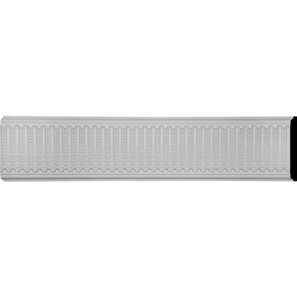 Ekena Millwork SAMPLE - 7 7/8"H x 1 3/8"P x 12"L Temple Chair Rail Moulding - SAMPLE-MLD07X01TE