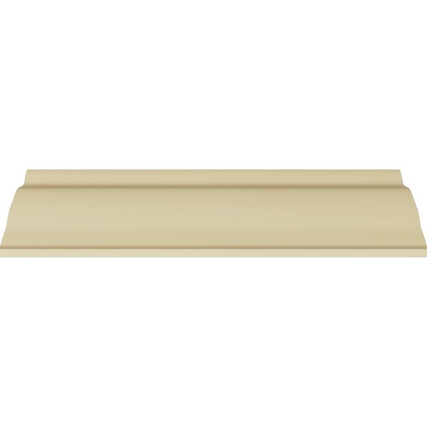 Ekena Millwork 3 7/8"H x 4 1/8"P x 5 3/4"F x 94 1/2"L, (3 7/8" Repeat), Chesterfield Running Rope Crown Moulding - MLD03X04X05CH