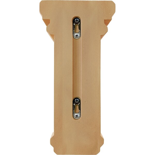 Ekena Millwork 6"W x 6 3/4"D x 12"H Large Woodruff Wood Corbel, Red Oak - CORW06X06X12WFRO