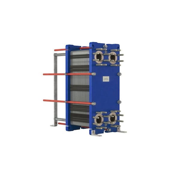 Fast Track By Alfa Laval Gasketed Plate Heat Exchanger, 25 Plates, 450 kBtu - T8-MFG-25M