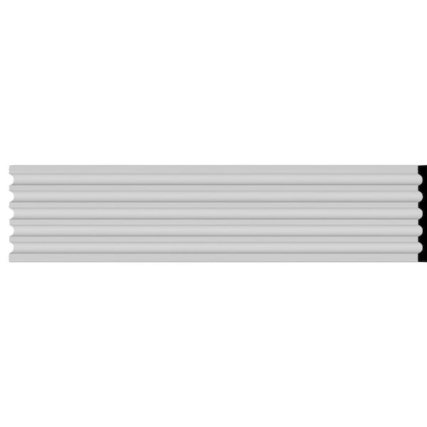 Ekena Millwork Fluted Casing, High Density Urethane, 78-3/4 in H, 12-5/8 in W - CAS13X79X01