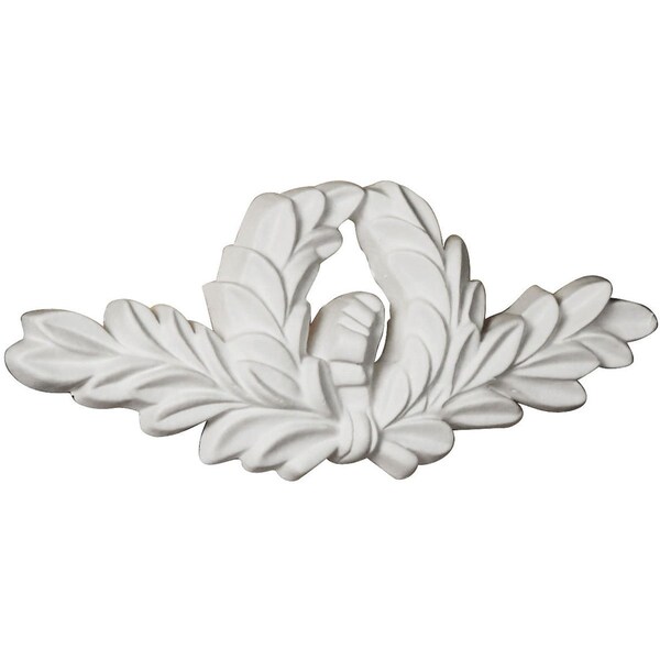 Ekena Millwork 6 3/8"W x 2 5/8"H x 5/8"P Wreath Onlay - ONL06X03X01WR