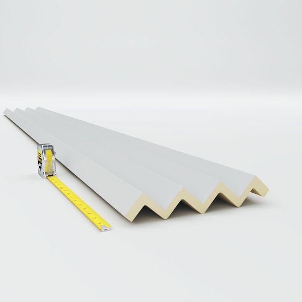 Ekena Millwork 7 5/8"H x 8 1/8"P x 11"F x 94 1/2"L, Eris Step Crown Moulding - MLD07X08X11ER