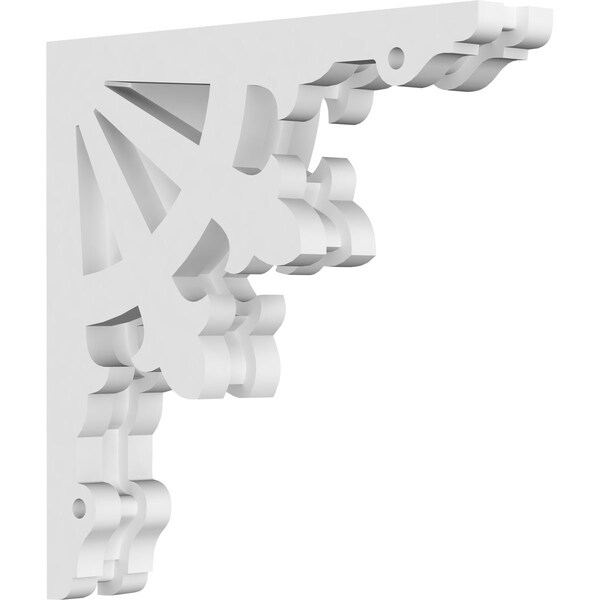 Ekena Millwork Riley Architectural Grade PVC Corbel, 1 7/8"W X 10"D X 10"H - CORP01X10X10RL