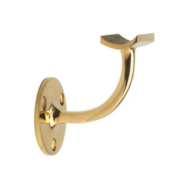 Lavi Industries Lavi Industries, Handrail Bracket, for 1.5" Tubing, Polished Brass - 00-301/1H
