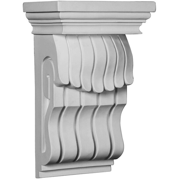 Ekena Millwork 6 7/8"W x 4 5/8"D x 11"H Seville Corbel - COR07X05X11SE