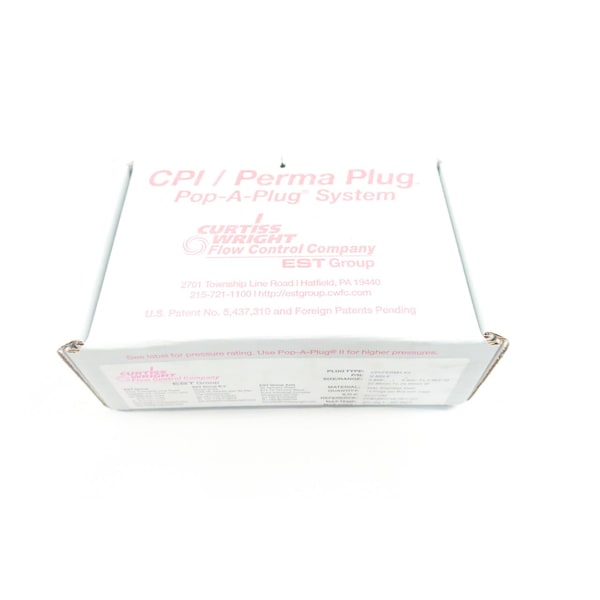 Curtiss-Wright POP-A-PLUG SET OF 10 CPI/PERMA KIT 0.899IN STAINLESS HEAT EXCHANGER - V-899-E