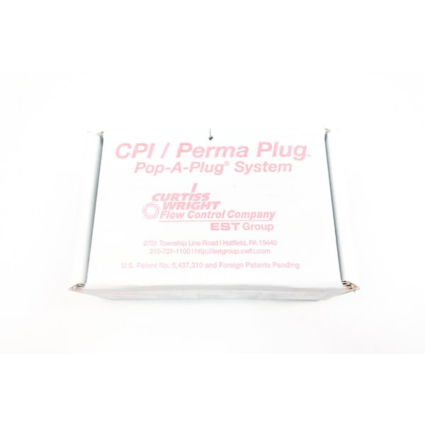 Curtiss-Wright POP-A-PLUG SET OF 10 CPI/PERMA KIT 0.899IN STAINLESS HEAT EXCHANGER - V-899-E