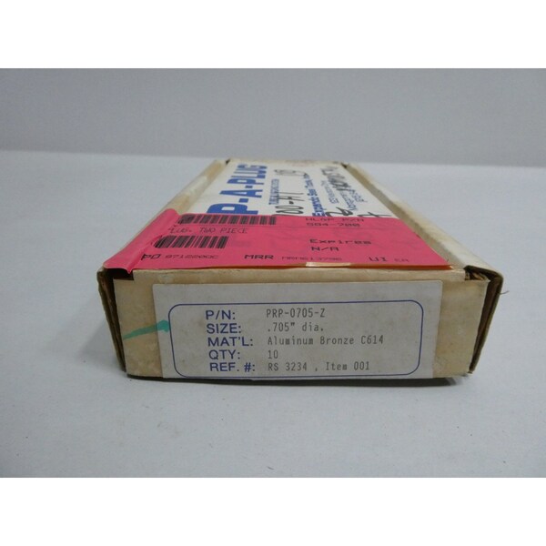 Expando Seal Tools POP-A-PLUG BOX OF 10 KIT 0.705IN HEAT EXCHANGER PARTS AND ACCESSORY, 10PK - PRP-0705-Z