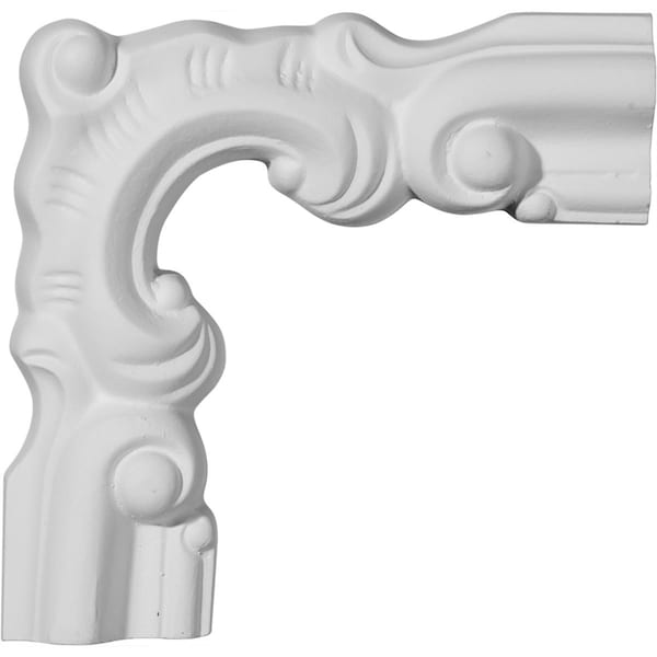 Ekena Millwork Panel Molding Corner, Polyurethane, 5-1/8 in H, 5-1/8 in W - PML05X05SE