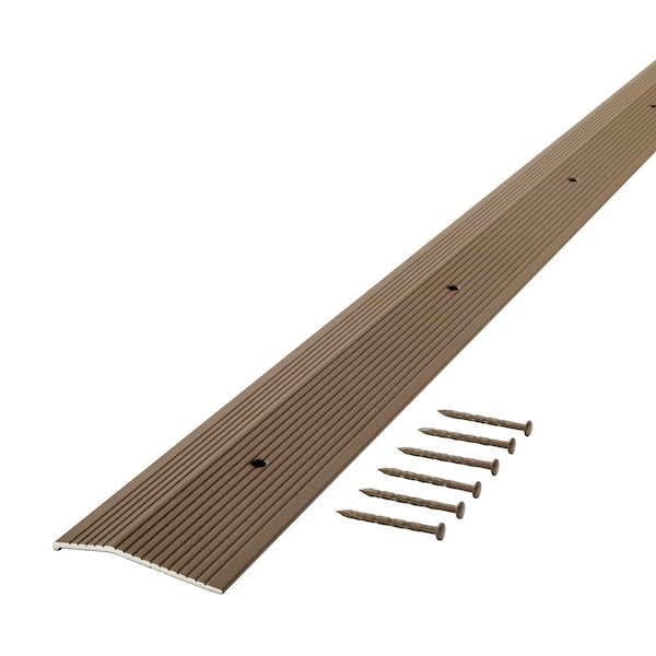 M-D Building Products Aluminum, Spice, 36 in L, 2 in W - 43364