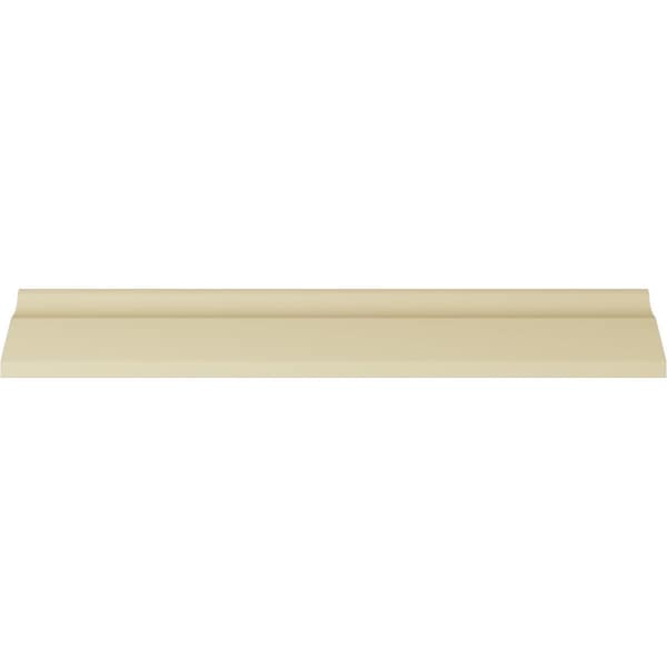 Ekena Millwork 4 7/8"H x 3 1/2"P x 6"F x 94 1/2"L Bedford Egg & Dart Crown Moulding - MLD04X03X06BE