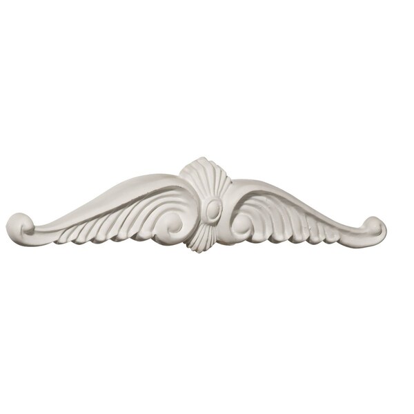 Ekena Millwork 8 1/8"W x 1 3/4"H x 5/8"P Wings Center Onlay - ONL08X01X01WI