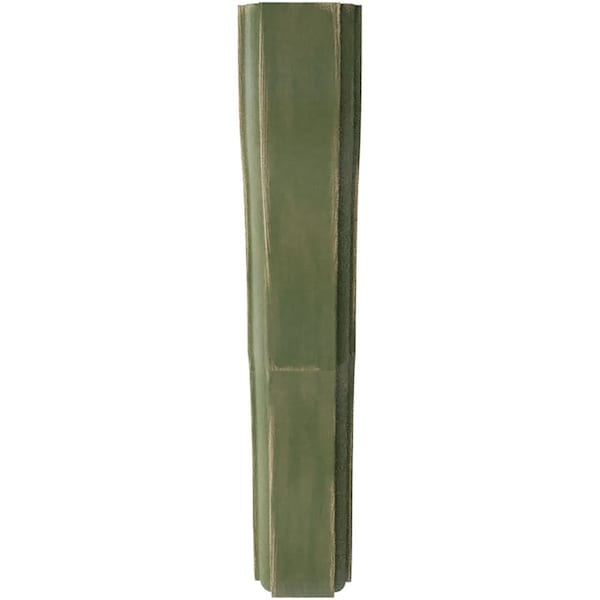 Ekena Millwork 1 3/4"W x 10"D x 10"H Stratford Wood Vintage Decor Bracket, Restoration Green - BKTWD02X10X10STGR