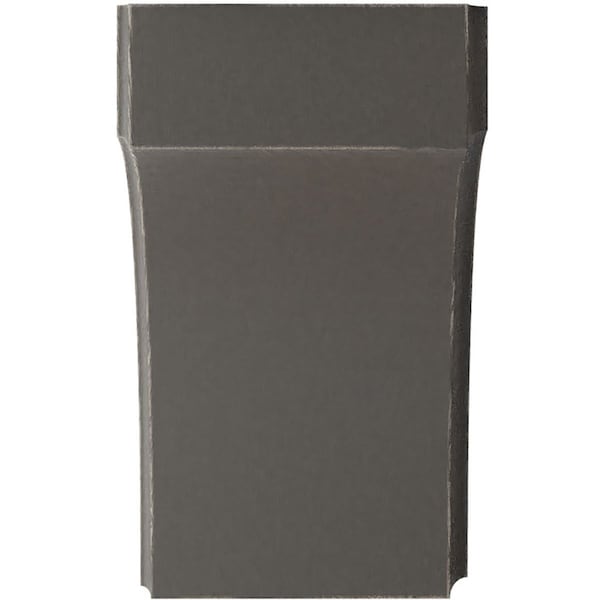 Ekena Millwork 3 1/2"W x 4"D x 6"H Clarksville Wood Vintage Decor Bracket, Reclaimed Grey - BKTWD04X04X06CVGY