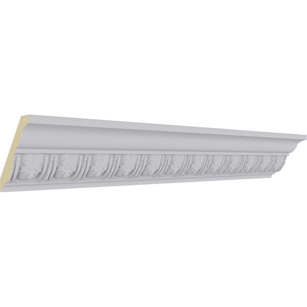 Ekena Millwork 2 3/4"H x 2 3/4"P x 4"F x 94 1/2"L Melonie Egg & Dart Crown Moulding - MLD02X02X04ML