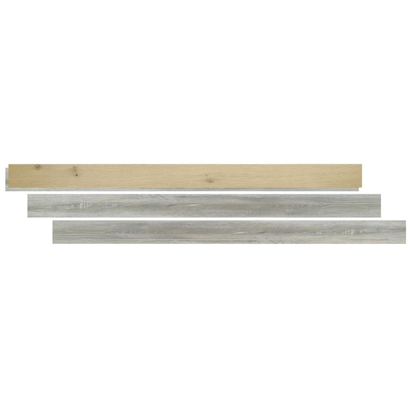 Msi LVT Trim, Waterproof Wood, Blonde, 78 in L, 0.75 in W, Low Gloss - ZOR-LVT-TR-0663