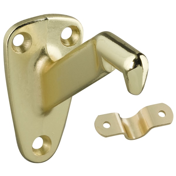 National Hardware National Hardware Gold Zinc Die Cast w/Steel Strap Handrail Bracket 3-5/16 in. L - N243-667