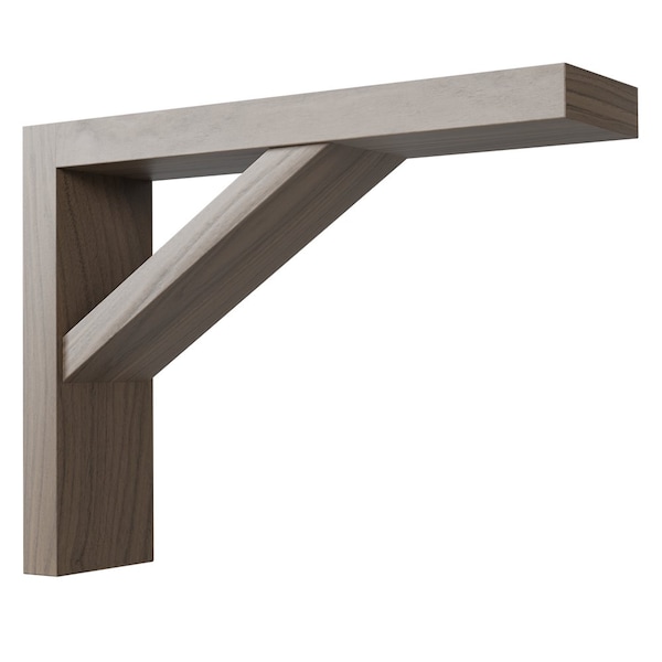 Designs Of Distinction Lexington Bar Bracket - Tall, Walnut - 01605008WL1