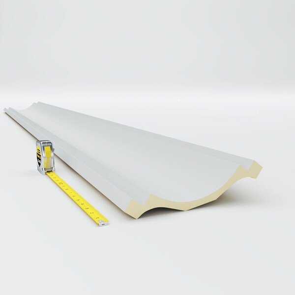 Ekena Millwork 7 3/4"H x 7 3/4"P x 11"F x 94 1/2"L Traditional Crown Moulding - MLD08X08X11TR