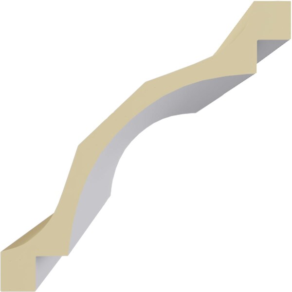 Ekena Millwork 7 3/4"H x 7 3/4"P x 11"F x 94 1/2"L Traditional Crown Moulding - MLD08X08X11TR
