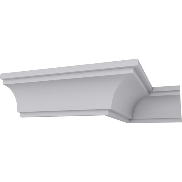 Ekena Millwork 7 3/4"H x 7 3/4"P x 11"F x 94 1/2"L Traditional Crown Moulding - MLD08X08X11TR