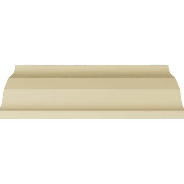 Ekena Millwork 7 3/4"H x 7 3/4"P x 11"F x 94 1/2"L Traditional Crown Moulding - MLD08X08X11TR