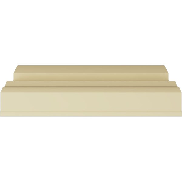 Ekena Millwork 7 3/4"H x 8 3/4"P x 11 3/4"F x 94 1/2"L, (5" Repeat), Dentil Crown Moulding - MLD07X08X11DE