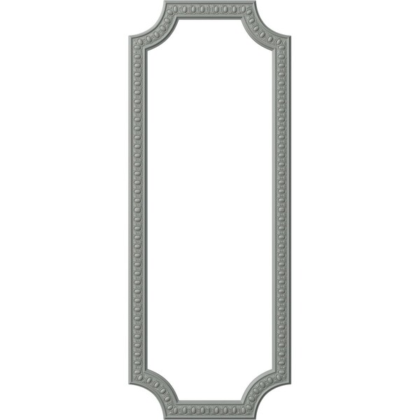 Ekena Millwork 28-in. W x 72-in. H Caputo Egg & Dart Panel Moulding Kit Single Panel - PMLKCA28X72A