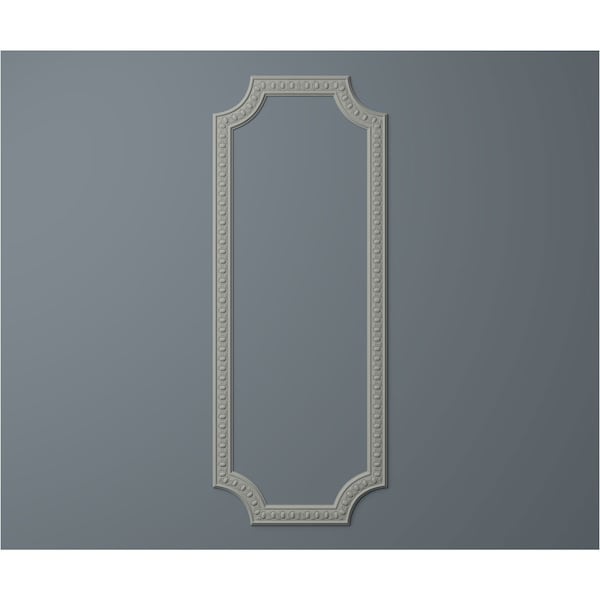 Ekena Millwork 28-in. W x 72-in. H Caputo Egg & Dart Panel Moulding Kit Single Panel - PMLKCA28X72A