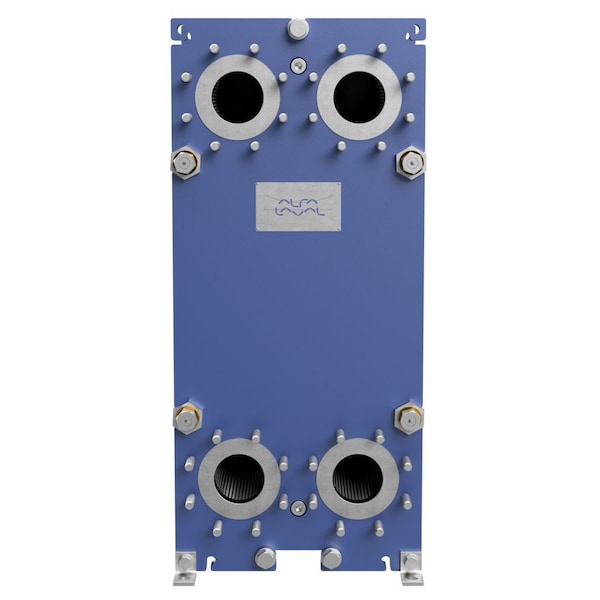 Fast Track By Alfa Laval Gasketed Plate Heat Exchanger, 30 Plates, 700 kBtu - T10-BFG-30M