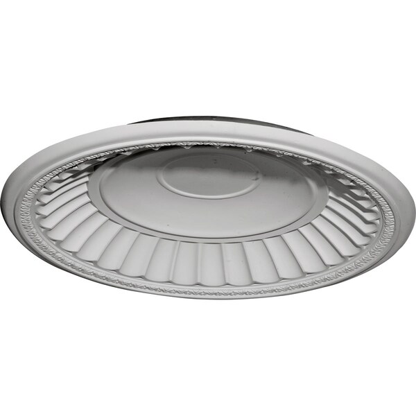 Ekena Millwork 26 7/8"OD x 25"ID x 3 7/8"D Dublin Recessed Mount Ceiling Dome - DOME26DU