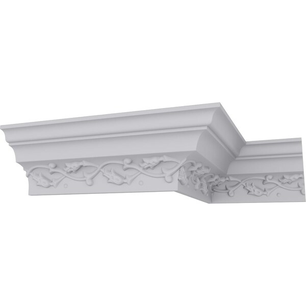 Ekena Millwork 3 1/2"H x 3 1/8"P x 4 5/8"F x 94 1/2"L Viceroy Crown Moulding - MLD03X03X04VI