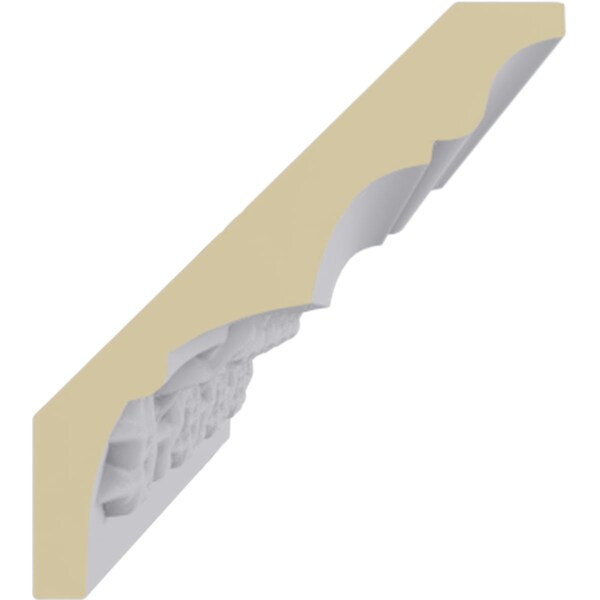 Ekena Millwork 3 1/2"H x 3 1/8"P x 4 5/8"F x 94 1/2"L Viceroy Crown Moulding - MLD03X03X04VI
