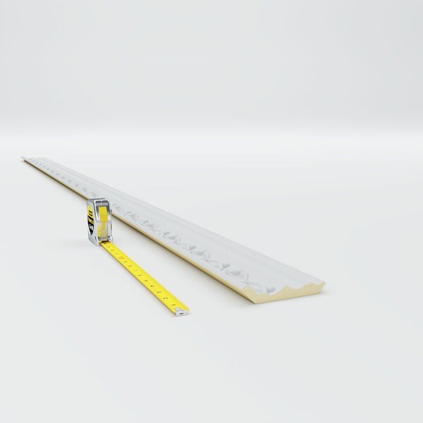 Ekena Millwork 3 1/2"H x 3 1/8"P x 4 5/8"F x 94 1/2"L Viceroy Crown Moulding - MLD03X03X04VI