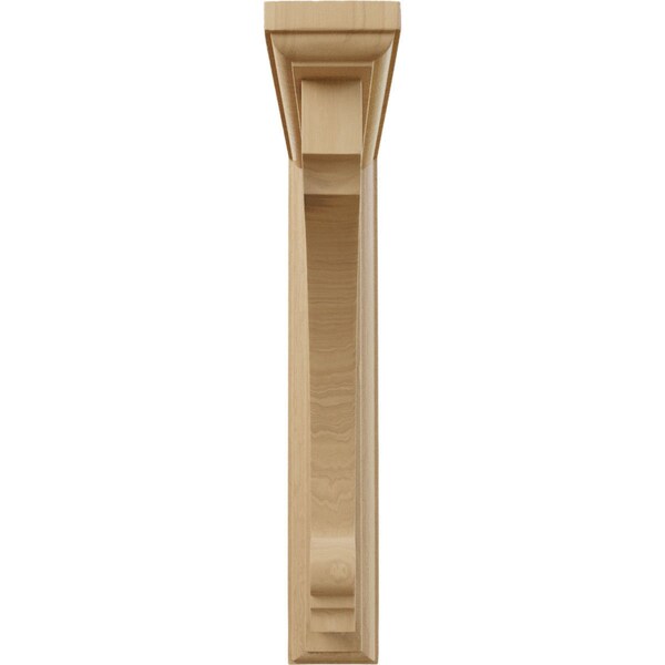 Ekena Millwork 2 1/2"W x 8"D x 12"H Extra Large Thompson Wood Bracket, Cherry - BKTW02X08X12TMCH